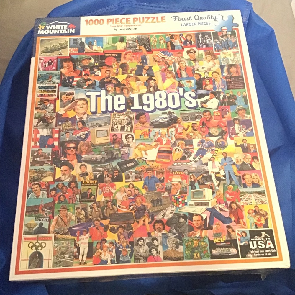 NEW WHITE MOUNTAIN The 1980’s 1000 pcs PUZZLE 🧩